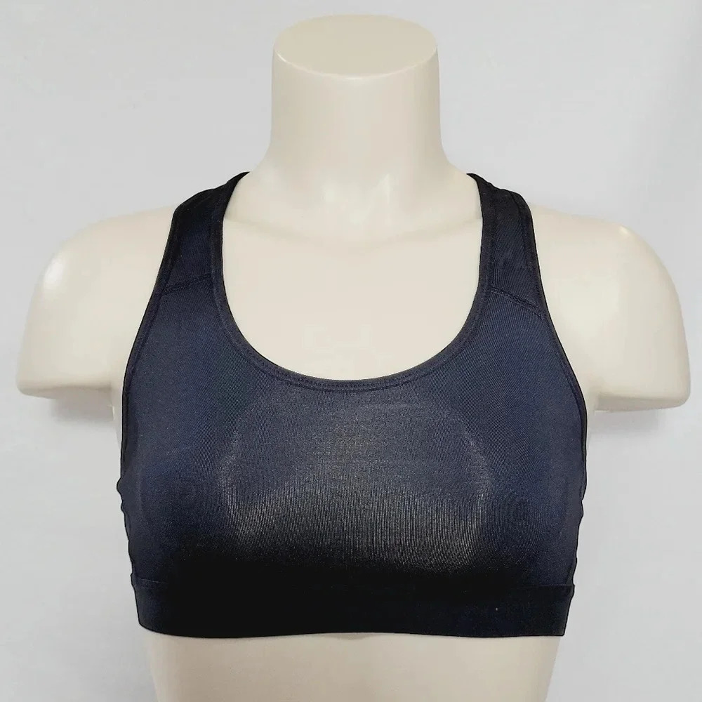 XS X-SMALL Champion C9 N9649 Power Core Wire Free Sports Bra Black NWT